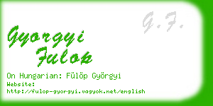 gyorgyi fulop business card